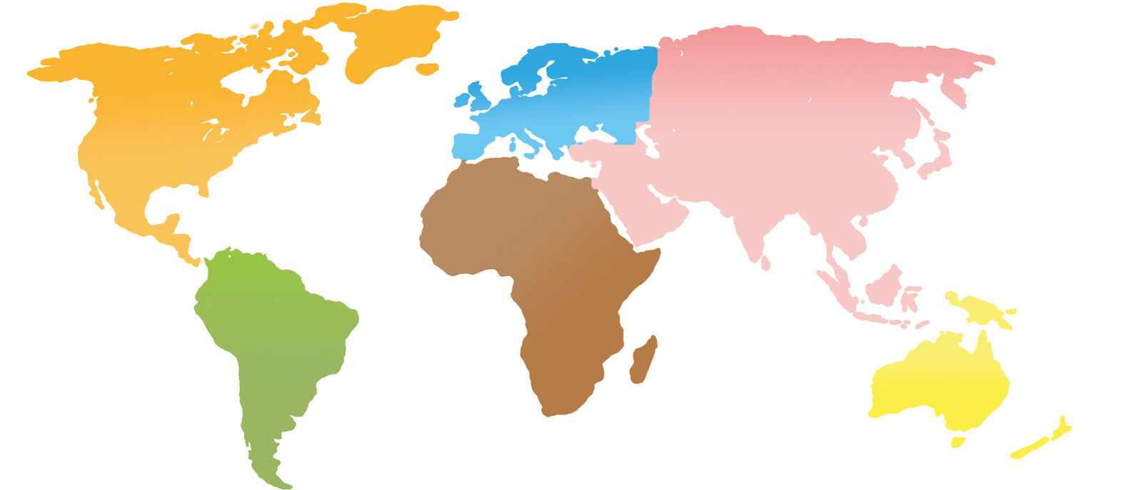 Weltkarte Umrisse Kontinente Weltkarte Umrisse World Map Weltkarte