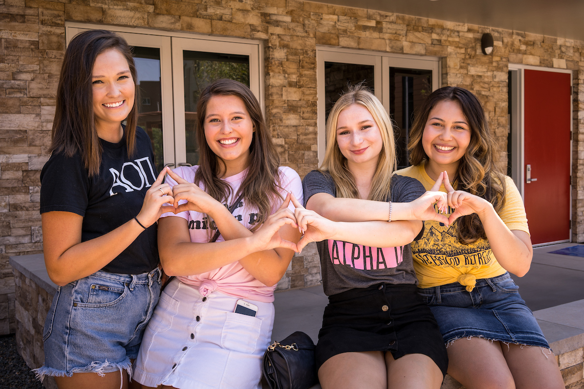 Arizona State University’s Panhellenic Council recently received the Colleg...