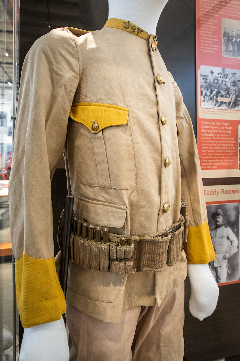 Rough Rider uniform, Tempe History Museum