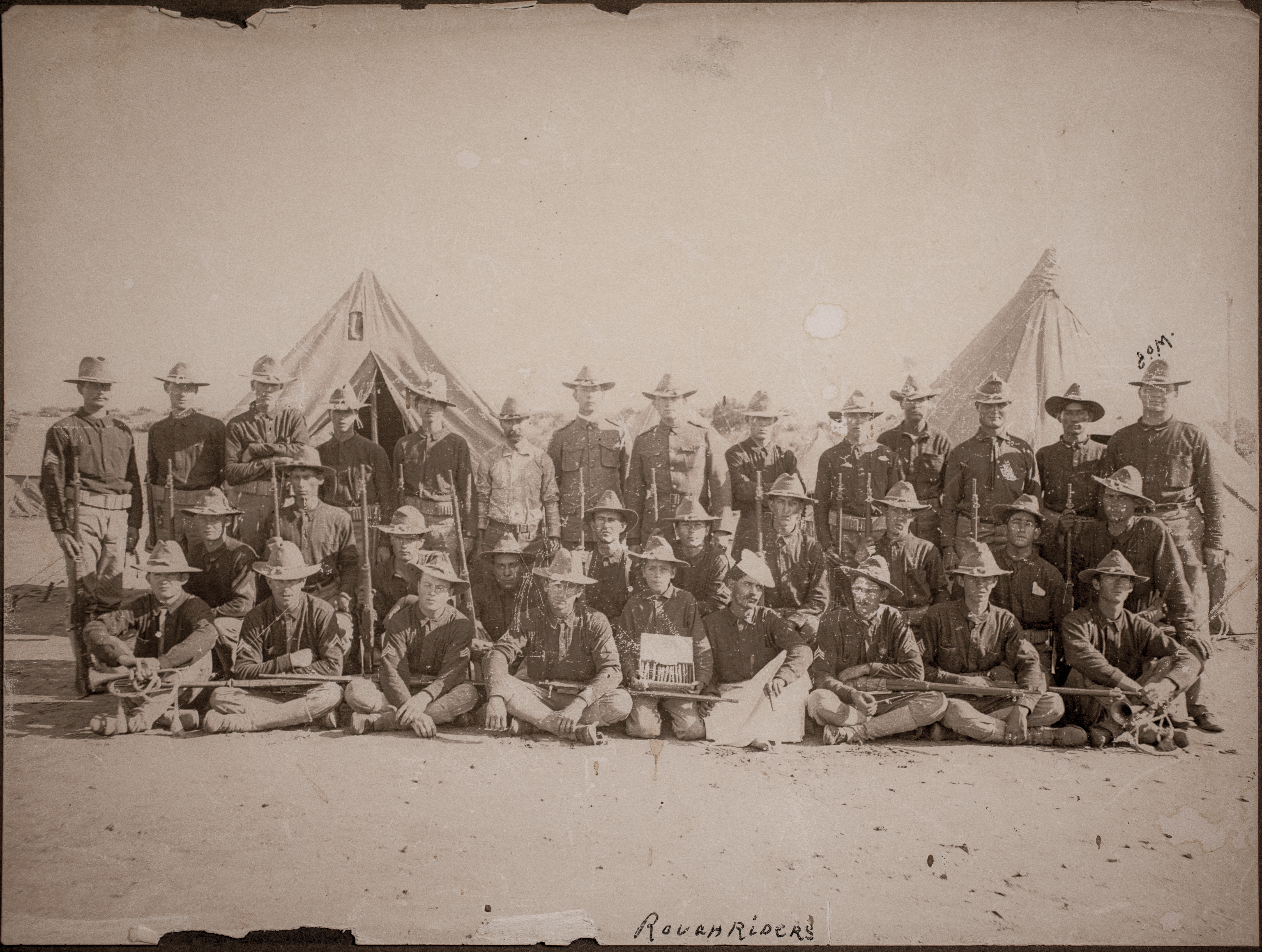 Rough Riders Troop C, San Antonio, Texas 1898