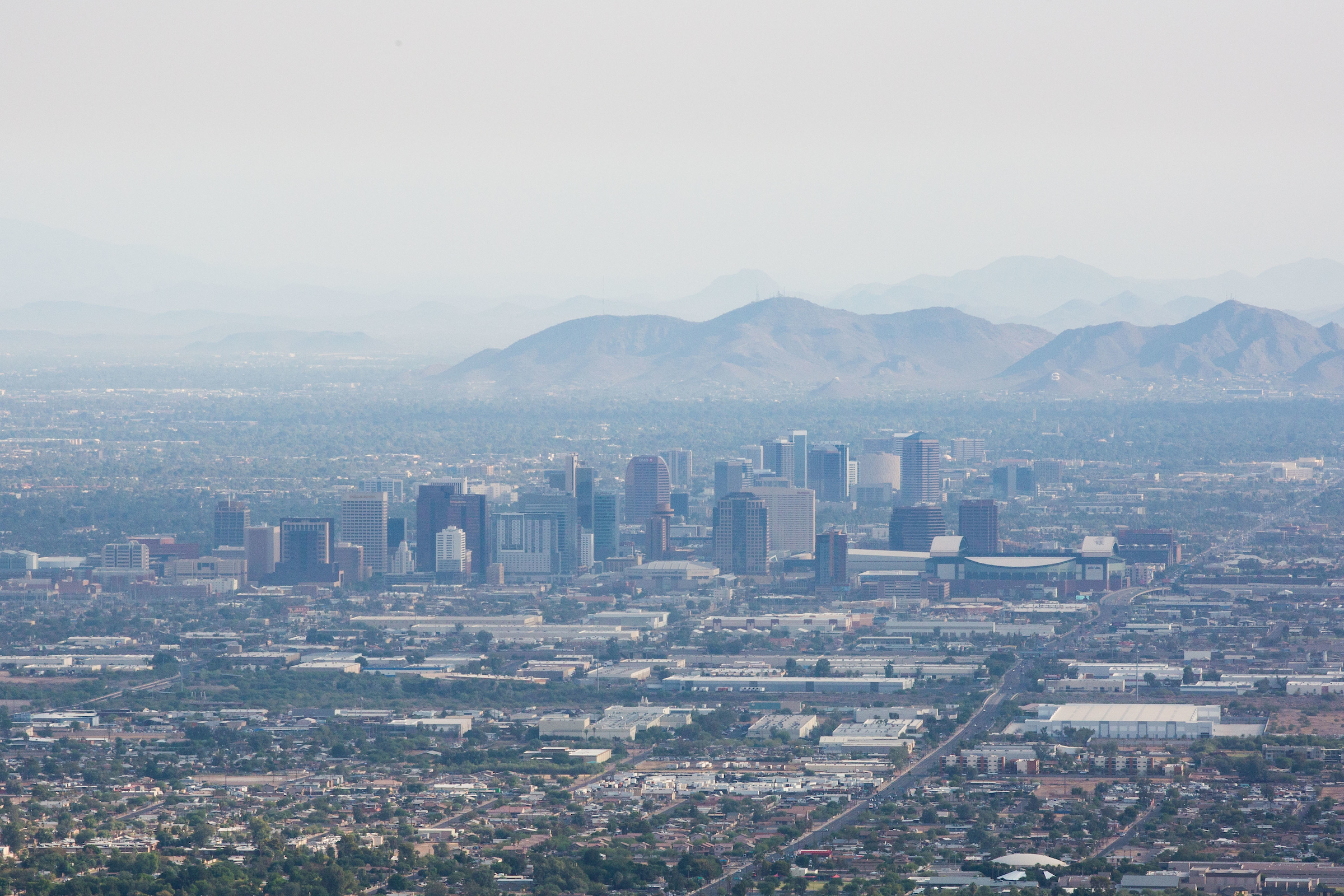 View of downtown Phoenix skyline