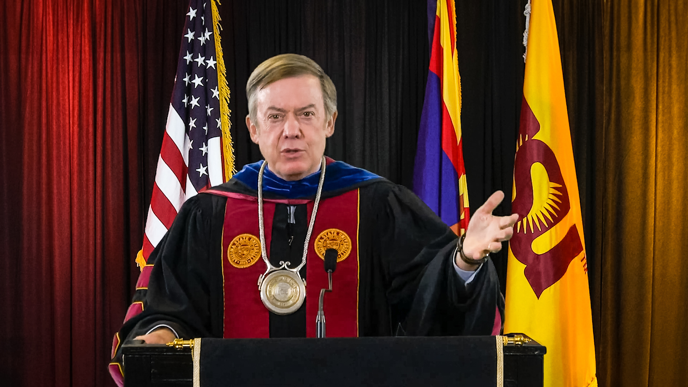 ASU's Fall 2020 graduates urged to write the charter of their own