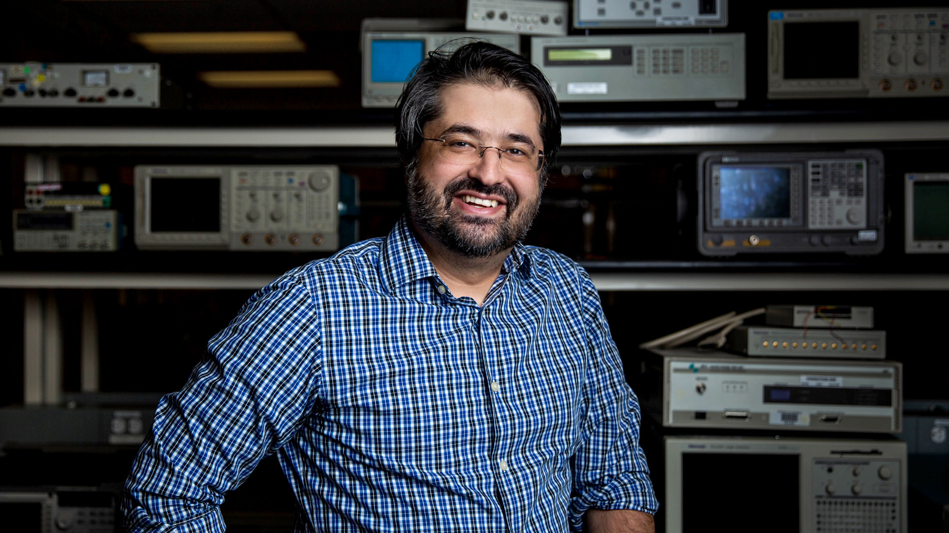portrait of ASU assistant professor of electrical engineering Mohammadreza Imani