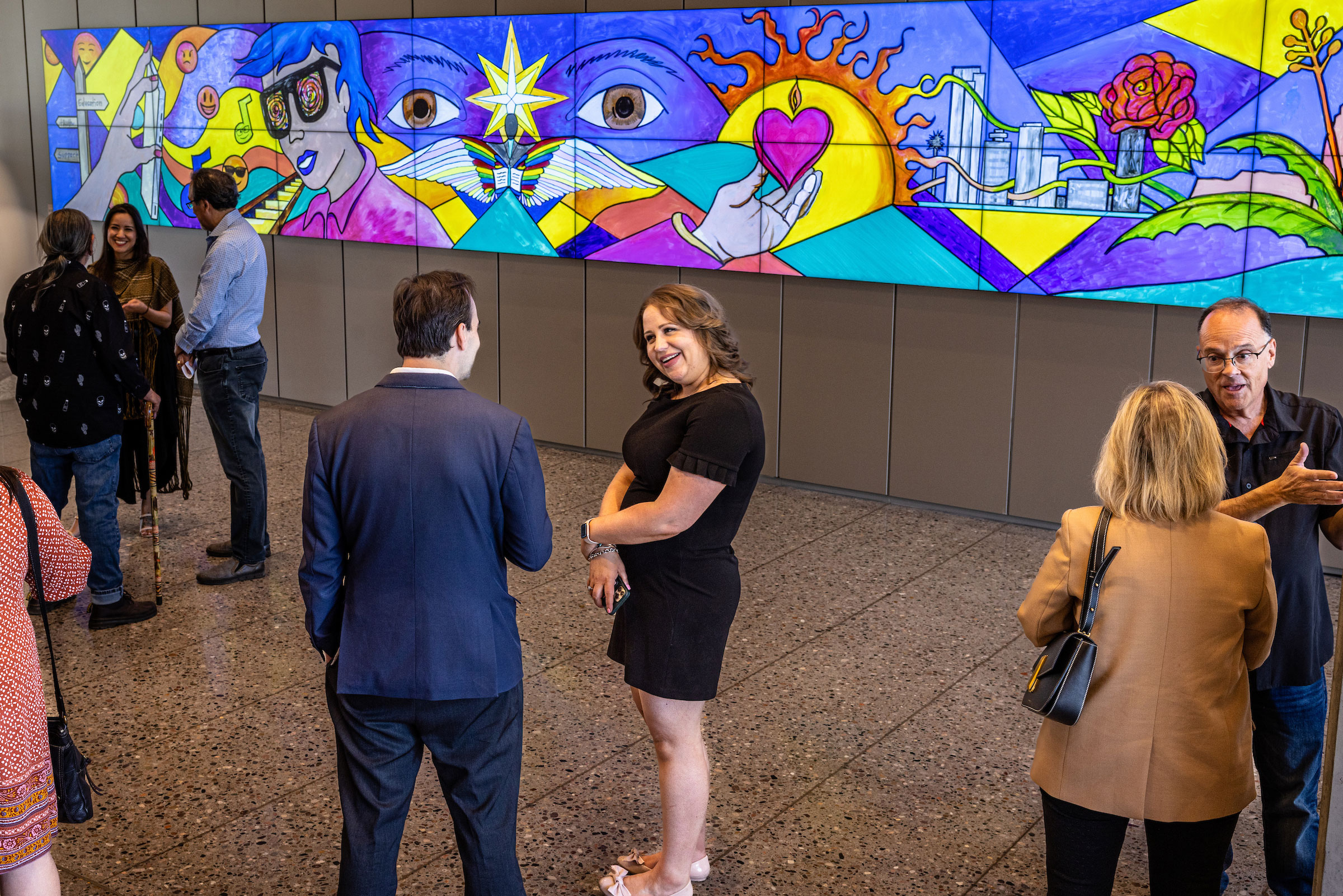 Arizona behavioral health unit unveils murals to help mental health