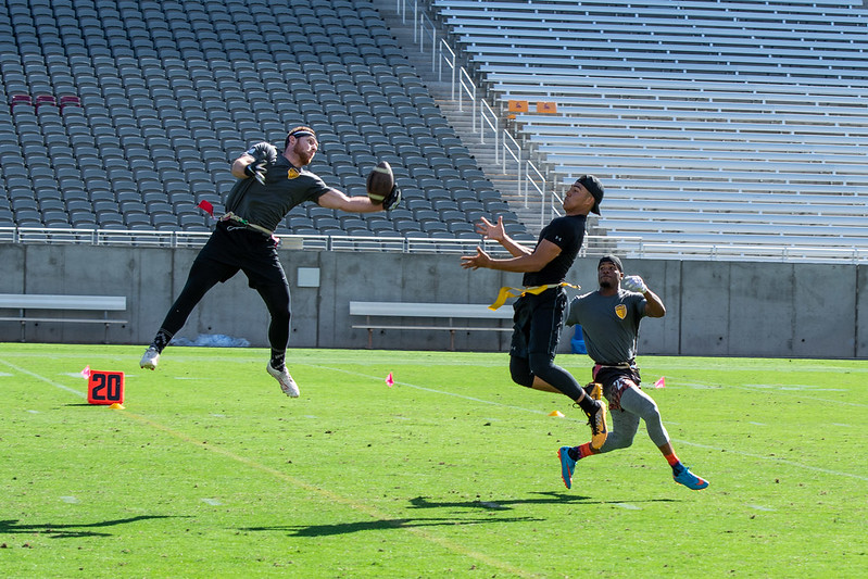 The College’s fourth annual flag football tournament to be a ‘Salute to
