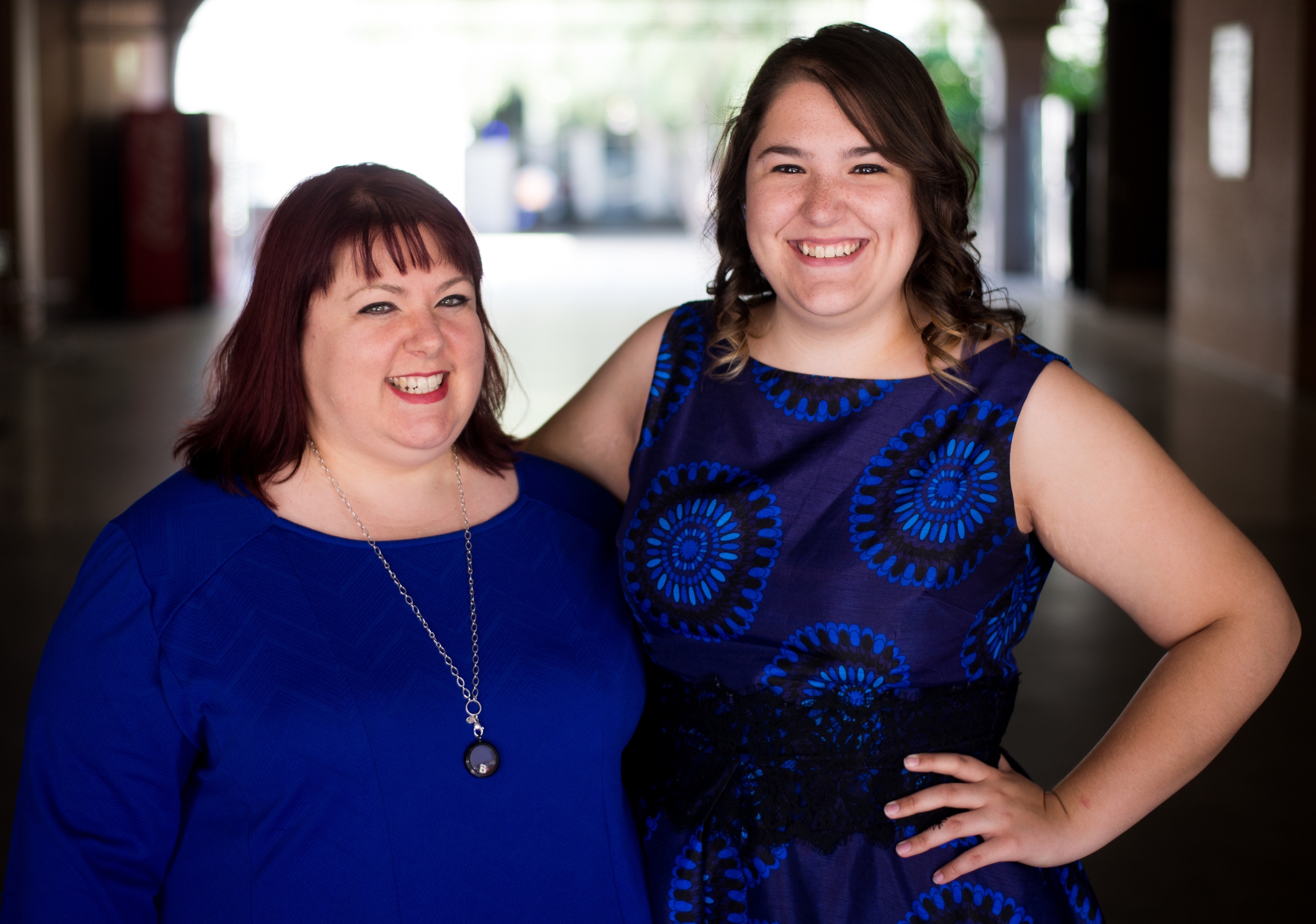 Mother-daughter graduates Christine and Courtney Besaw