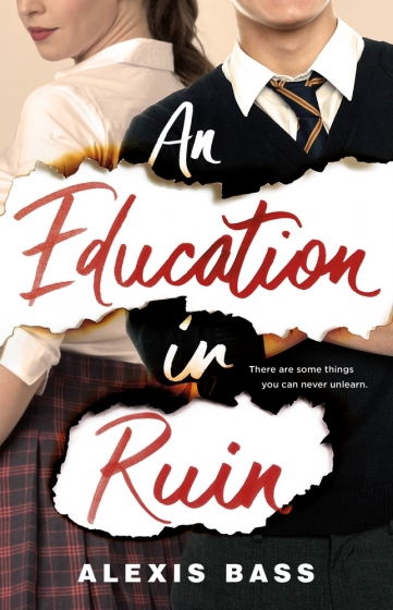 Book cover of two high school students in school uniforms