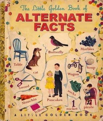 The Little Golden Book of #AlternativeFacts (by Sylvar on Flickr under CC 2.0); 
