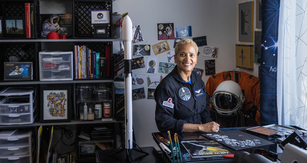 Pierwsza czarna kobieta, która latała amerykańskim statkiem kosmicznym, zdobywa nową pozycję w ASU