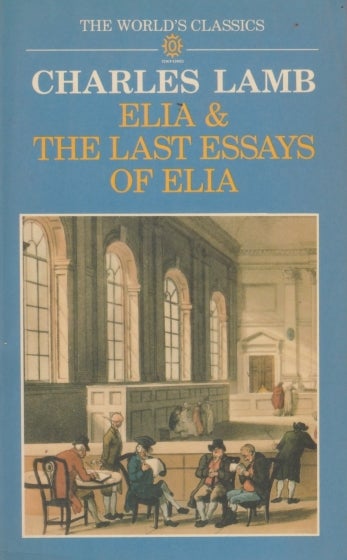 essays of elia hard cover