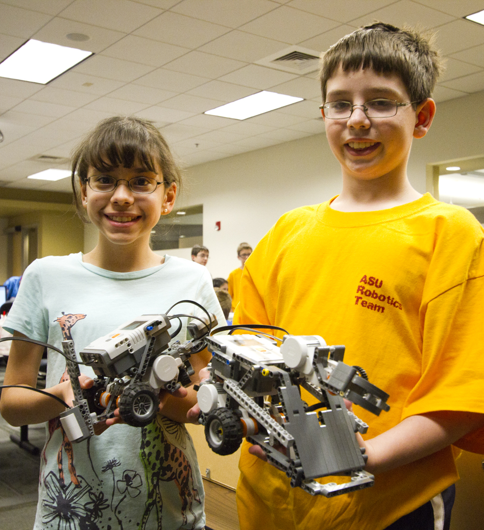 Summer robotics camps immerse young students in engineering challenges