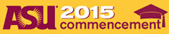 ASU Spring 2015 Commencement banner