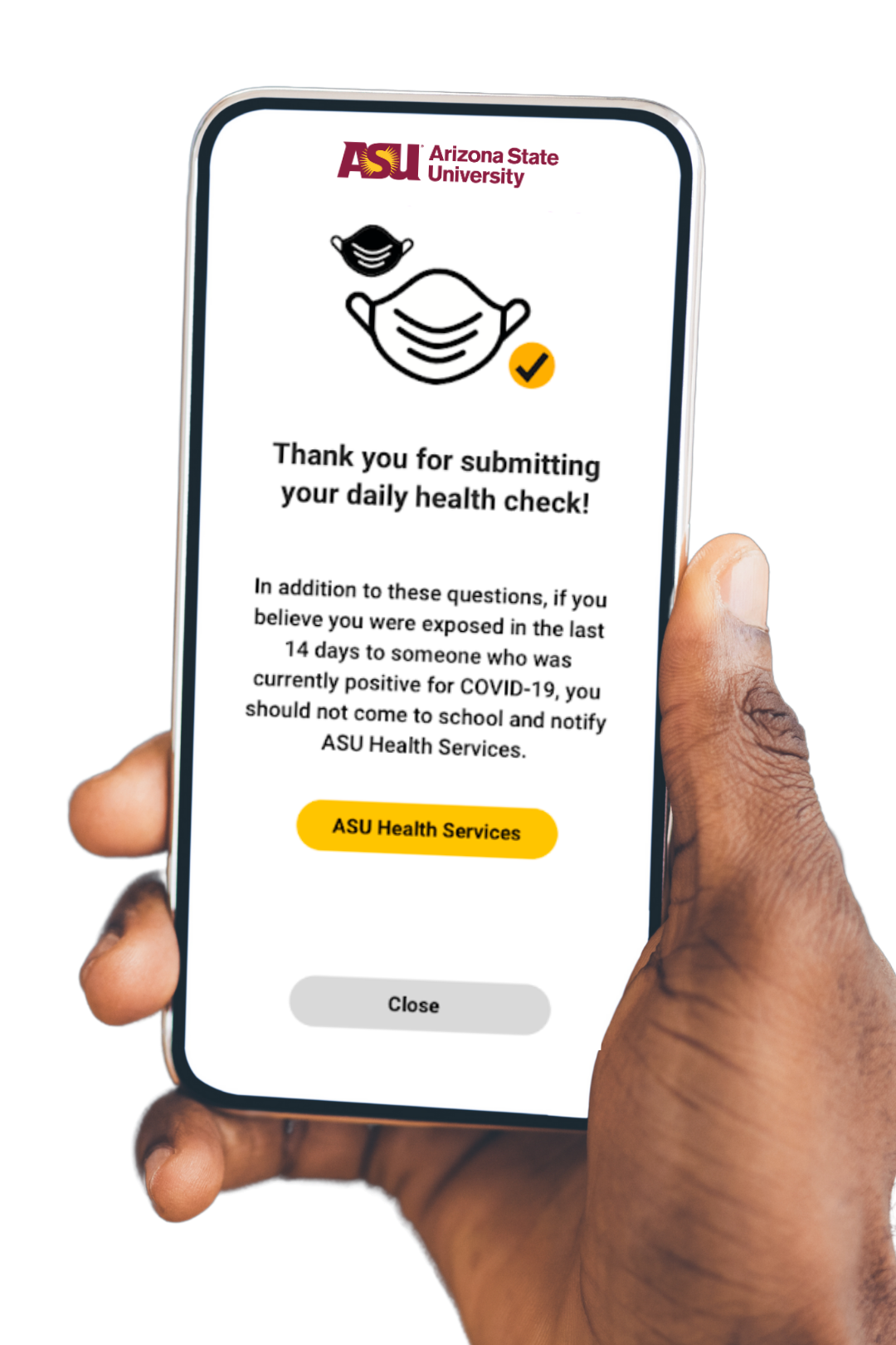 Daily health check app