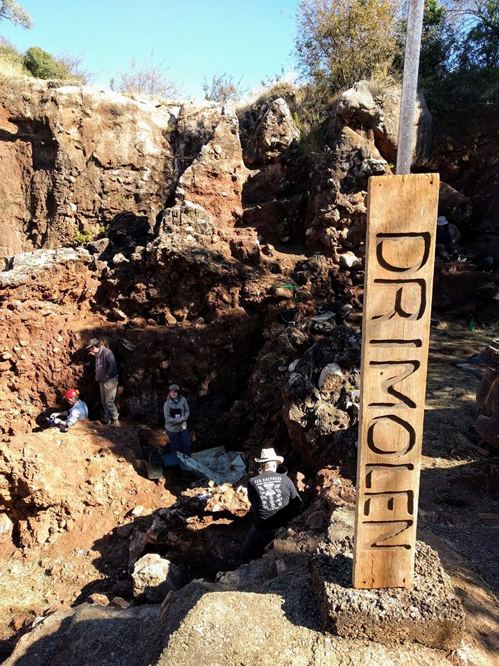 Drimolen excavation site