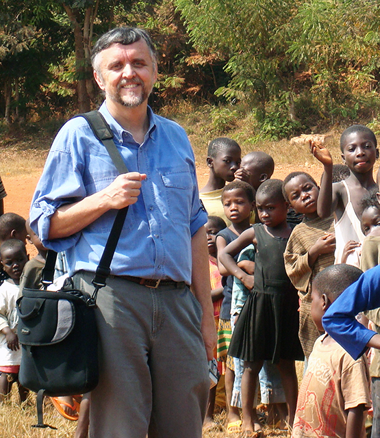 Mark Henderson in Ghana