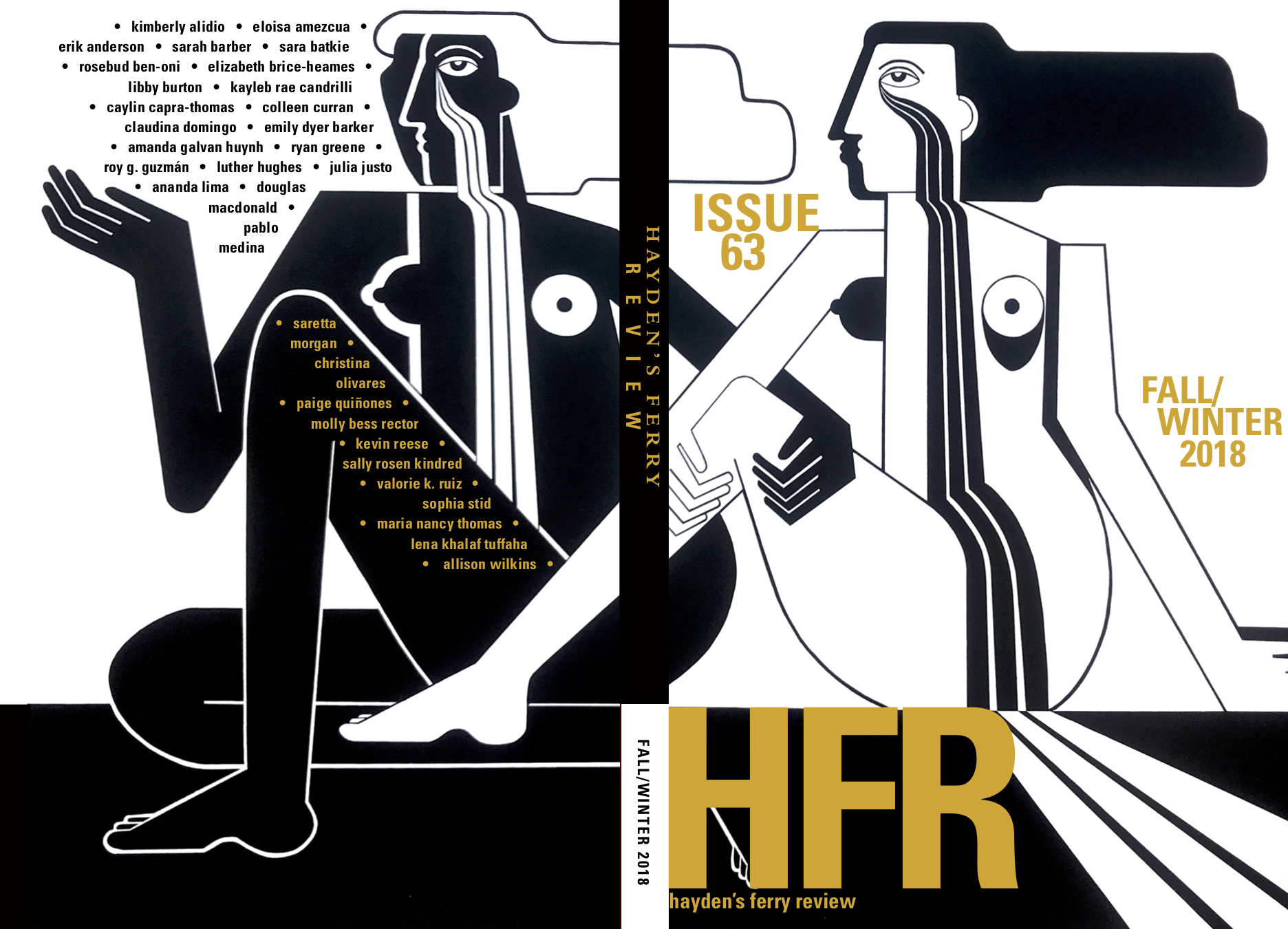 Full cover of Hayden's Ferry Review issue 63