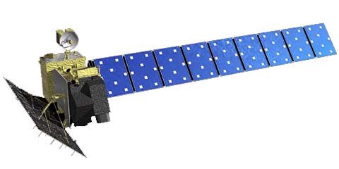 ALOS L-band satellite