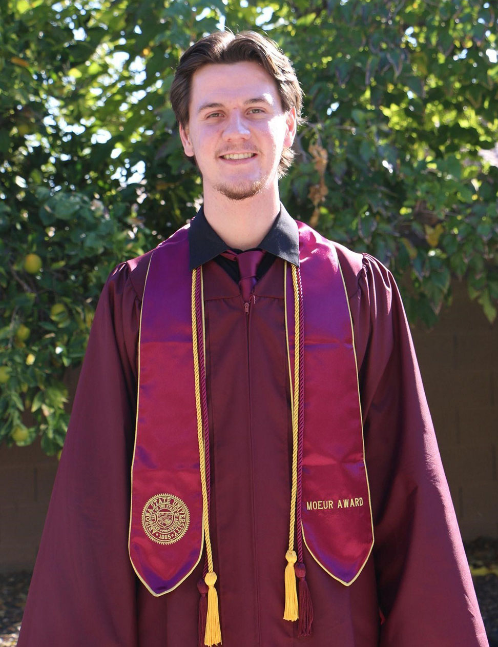A love of basketball put this College of Health Solutions grad on his path