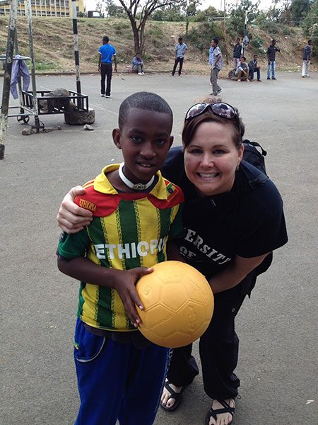 ASU Online student Jennifer Johnson visits Ethiopia to volunteer