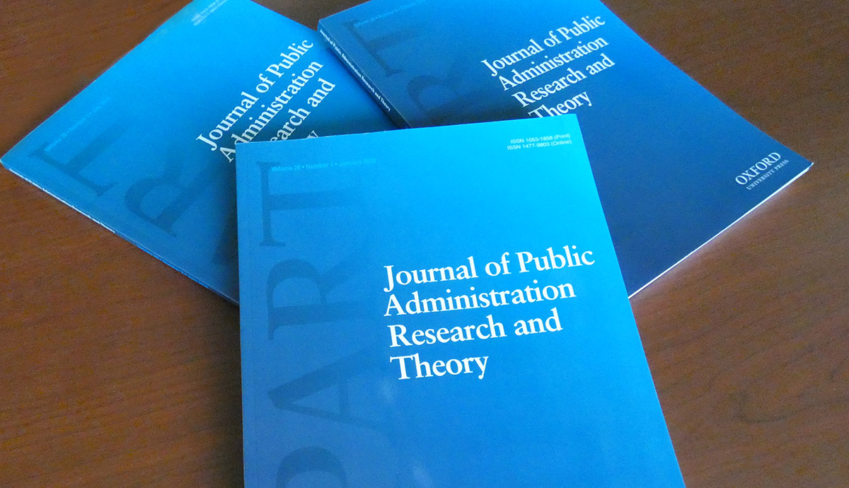 The Journal of Public Administration Research and Theory
