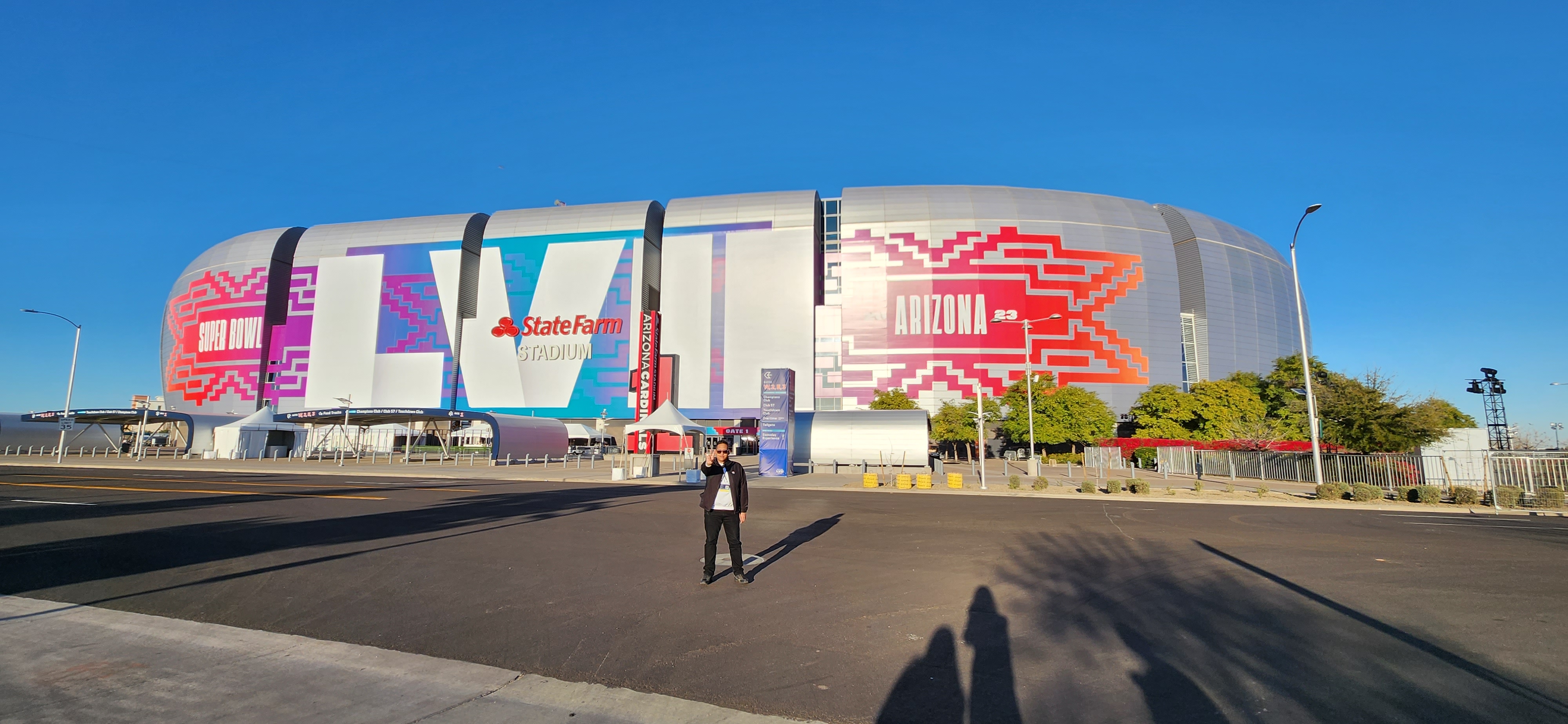 Super Bowl 57's fan experience under construction in downtown Phoenix