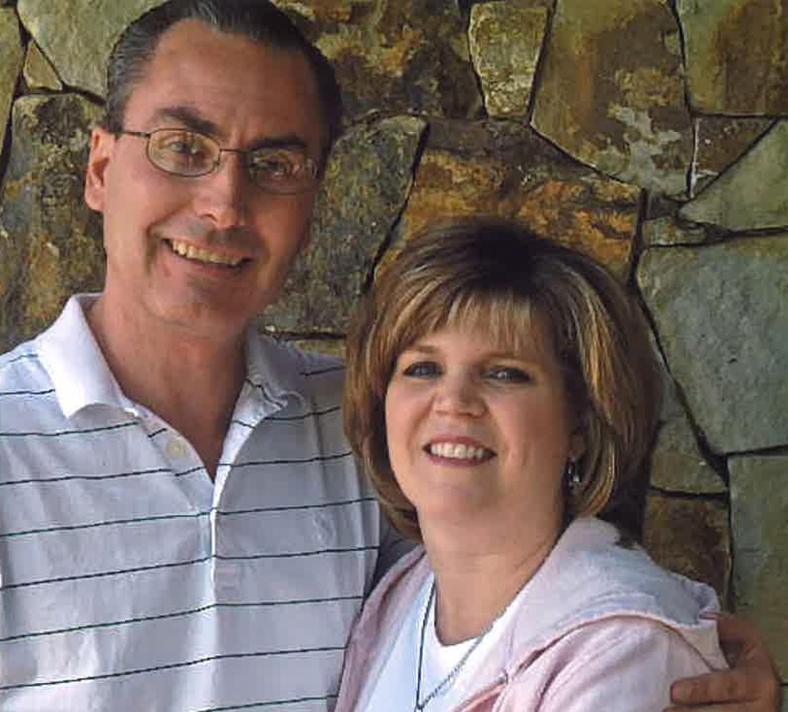 Portrait of Mark Brand with his wife, Lori