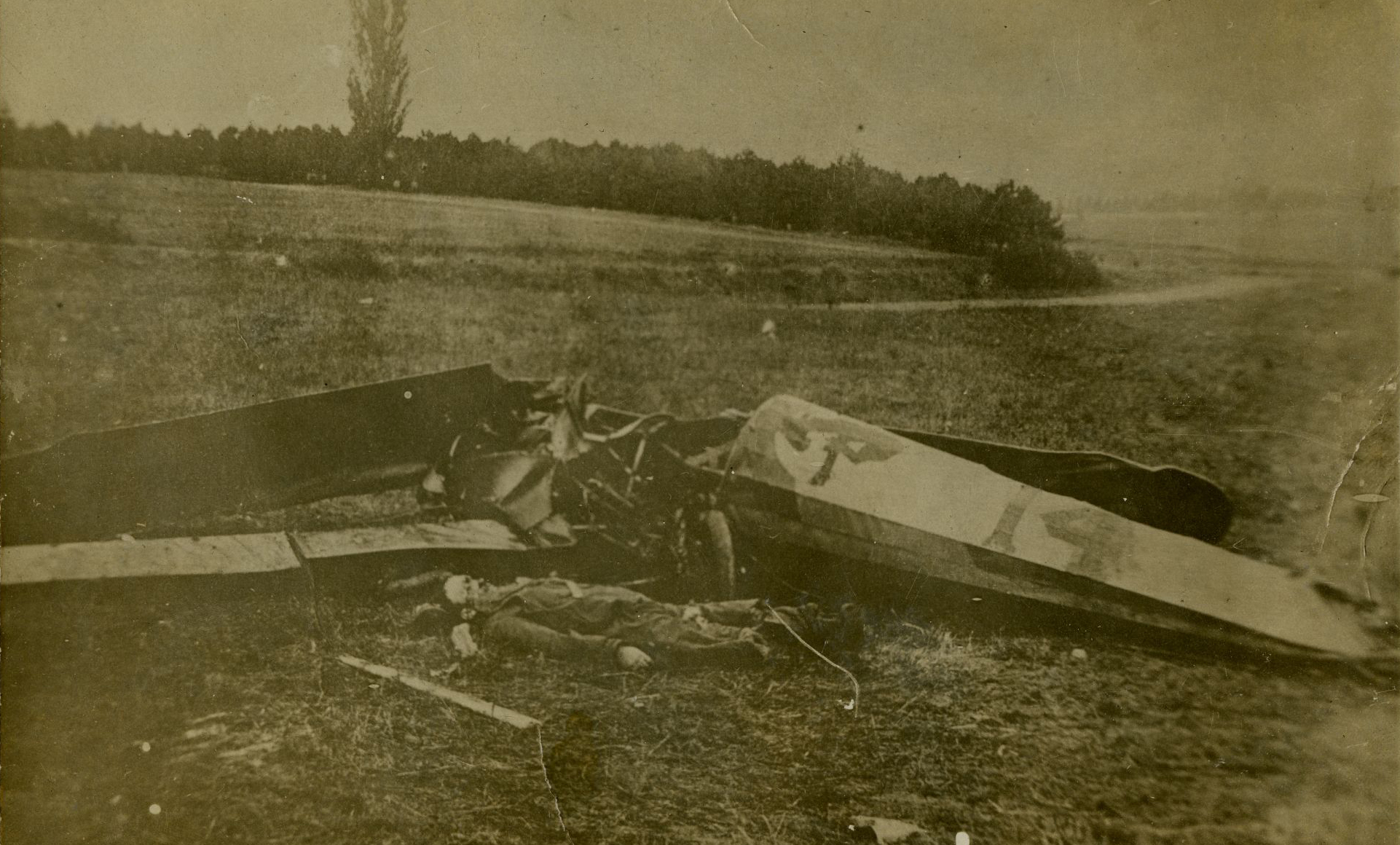 Quentin Roosevelt and his plane