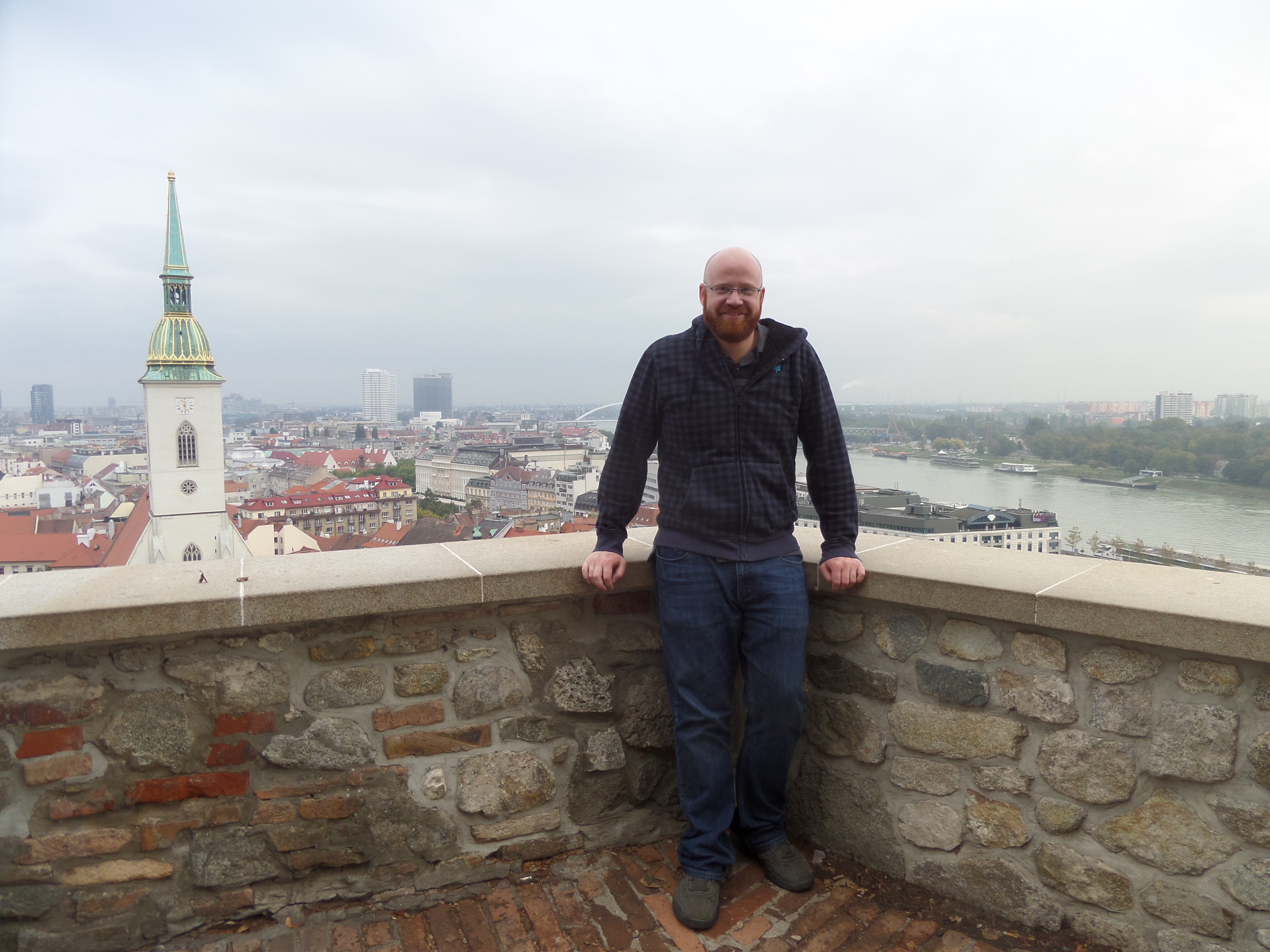 Jeremy Quist in Bratislava, Slovakia