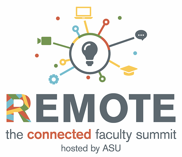 Remote: The Connected Faculty Summit logo