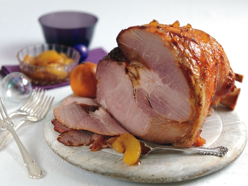 Roast Gammon with Ginger Beer, Ginger Glaze and Clementine Relish (by Jane Charlesworth on Flickr under 2.0)