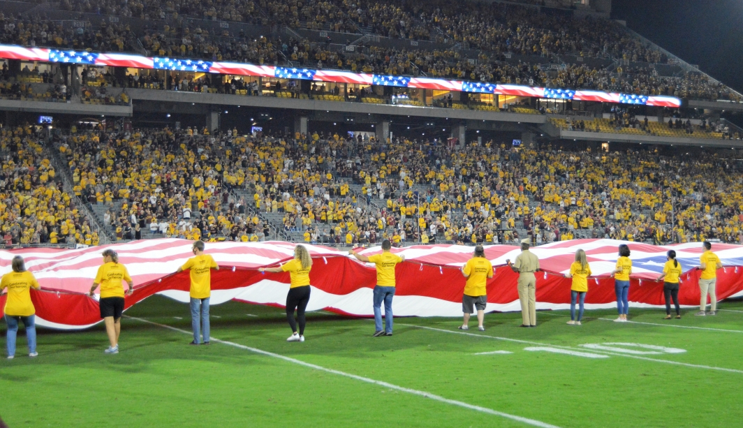 ASU kicks off Salute to Service in style