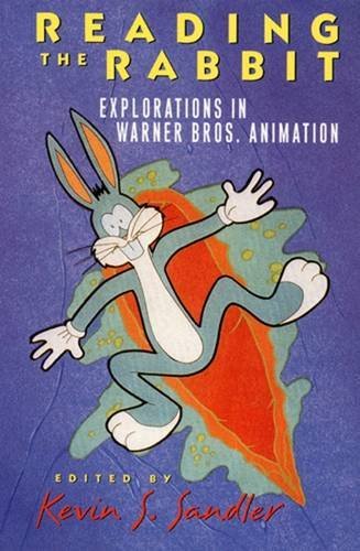 Cover of "Reading the Rabbit" edited by Kevin Sandler featuring Bugs Bunny and a carrot background