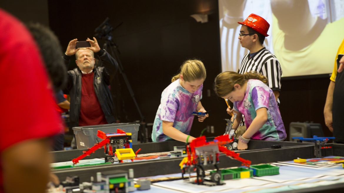 team competing in the Arizona FIRST LEGO League