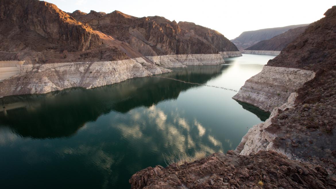 Lake Mead at sunrise