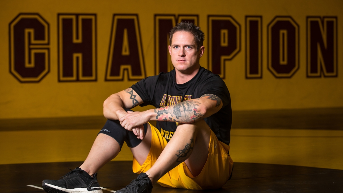 ASU wrestler inspires beyond the mat | ASU News