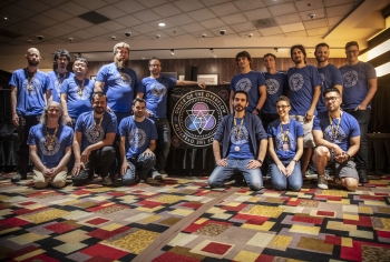ASU faculty and other members of the organizing team at DEF CON 27, 2019