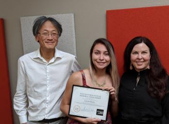 Photo of Sha Xin Wei, Lisette Borja and Cheryl Marston
