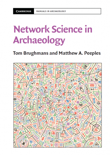 "Network Science in Archaeology" book cover.