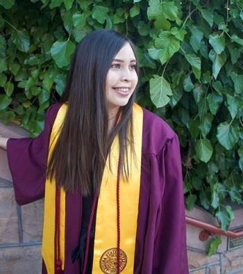 College of Health Solutions graduate Aryana Gonzales