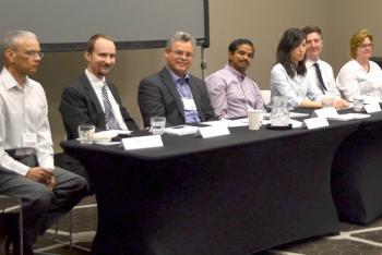 Panel of industry experts at  Postdoc Best Practices Arizona conference