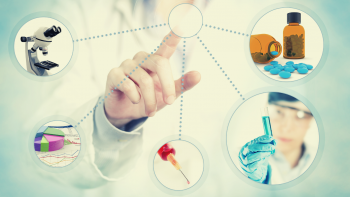Stock image connecting clinical research stages