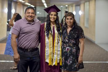Hispanic Mother Daughter Program ASU spring 2019 graduate Jackelyne Arevalo 