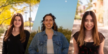Collage of portraits of ASU psychology 2022 honors thesis contest finalists.