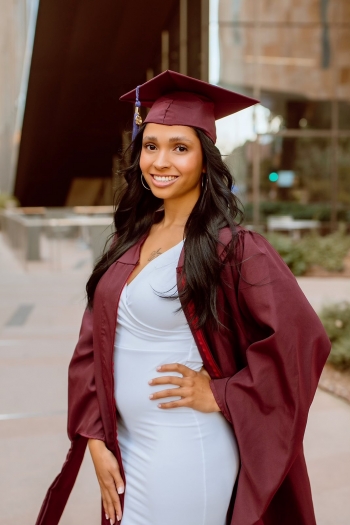 Portrait of Rahnee Jackson, ASU Law Master of Sports Law and Business (MSLB) graduate.