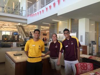 students at ASU's Sun Devil Fitness Complex on the West campus