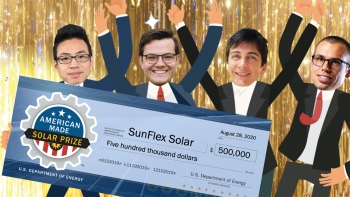 SunFlex Solar wins grand prize at national solar energy competition