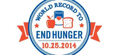 World Record to End Hunger event graphic