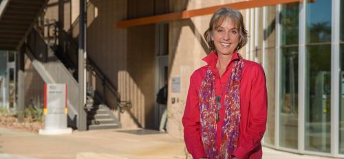 A photograph of Teri Pipe, ASU's first Chief WellBeing Officer