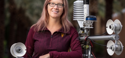 ASU professor Ariane Middel has received an NSF CAREER award for her research in the field of urban climate.