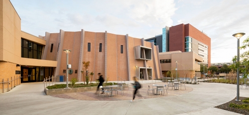 Exterior of Armstrong Hall, home of The College of Liberal Arts and Sciences on ASU's Tempe campus.